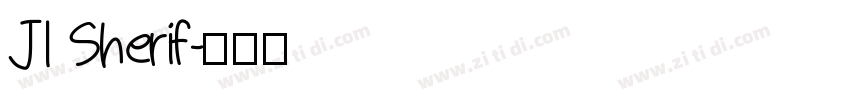 JI Sherif字体转换